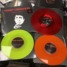 Gerry Cinnamon - 3 x Vinyl Bundle : 1 x Erratic Cinematic Red Vinyl LP +  2 x 10” Vinyl Singles: Sun Queen & Dark Days