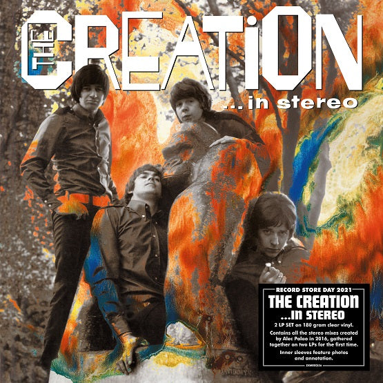 THE CREATION - In Stereo (RSD21) NEW SEALED 180gm HEAVYWEIGHT CLEAR VINYL LP