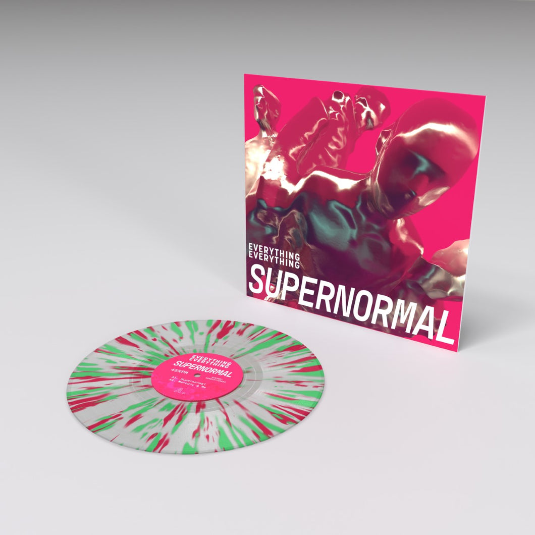 EVERYTHING EVERYTHING - Supernormal (RSD21) NEW SEALED BERRY & GREEN SPLATTER 10