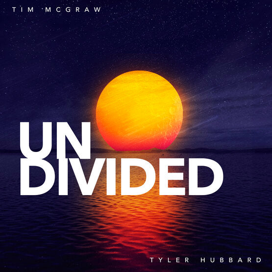 TIM McGRAW & TYLER HUBBARD - Undivided (NEW SEALED LTD COLOUR VINYL 12: SINGLE