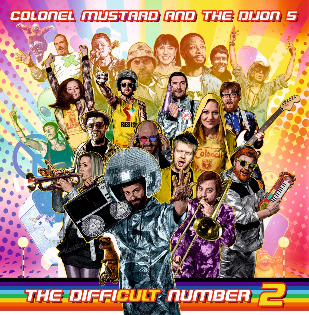 COLONEL MUSTARD and the DIJON 5 : The Difficult Number 2 (April 30, 2021) NEW YELLOW VINYL LP.