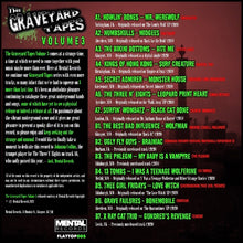 Load image into Gallery viewer, The GRAVEYARD TAPES : VOLUME 3 (2021) NEW RED VINYL COMPILATION LP (Mental Records)
