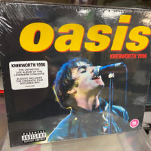 Load image into Gallery viewer, OASIS - KNEBWORTH 1996 : NEW 2 CD + DVD SET. NEW SEALED HARDBACK BOOK STYLE 3 DISC SET
