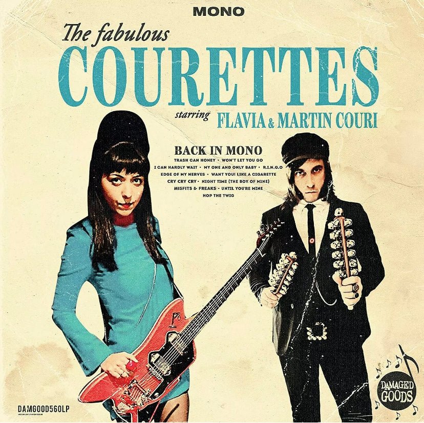 The COURETTES - BACK IN MONO (2021) NEW SEALED VINYL LP