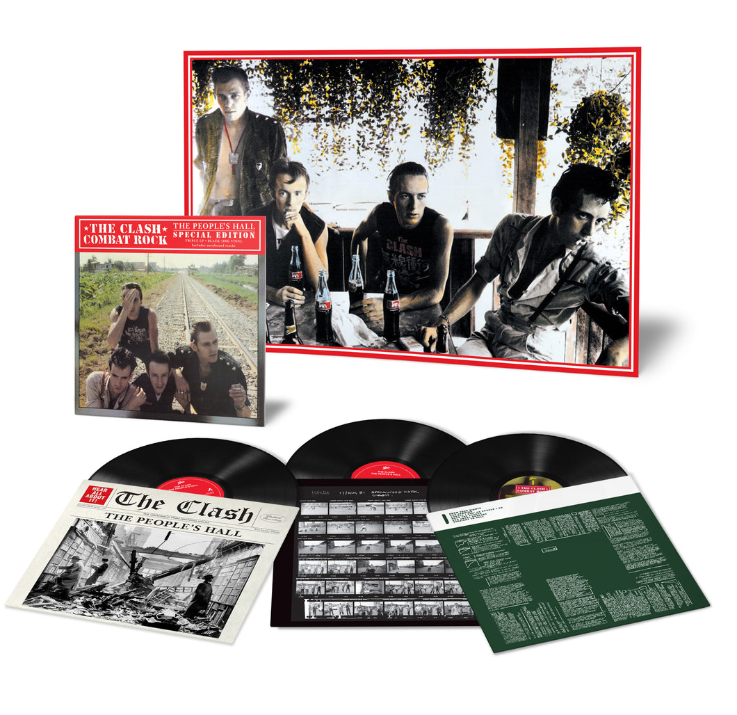 The CLASH - COMBAT ROCK / THE PEOPLE’S HALL (2022) 3 LP SET. Rel May 20, 2022