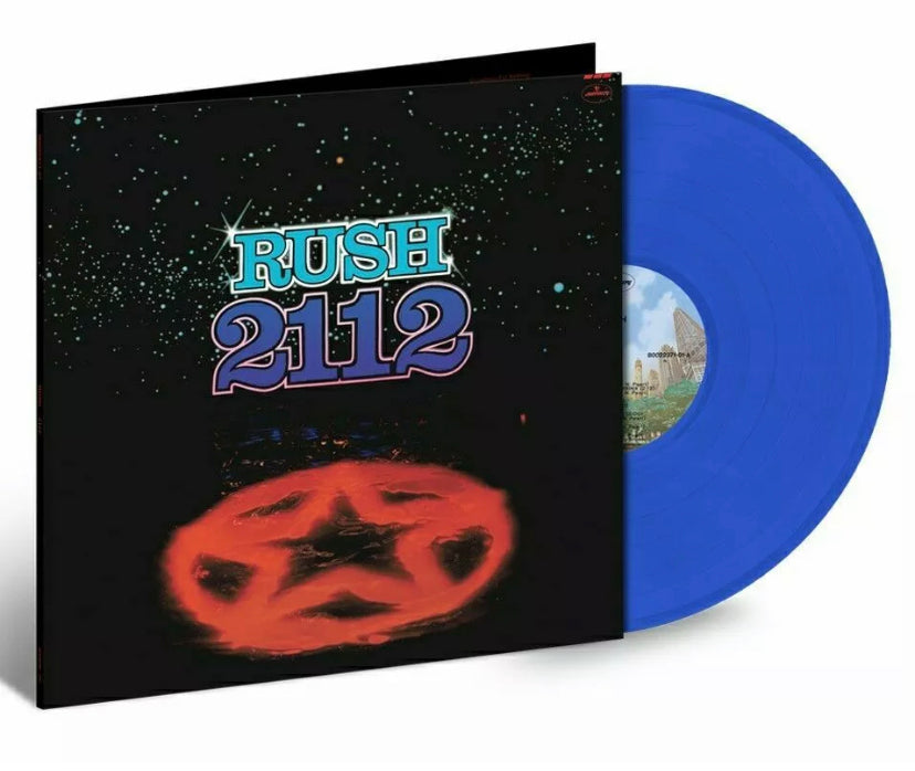 RUSH - 2112 : NEW SEALED BLUE VINYL LP (2015)