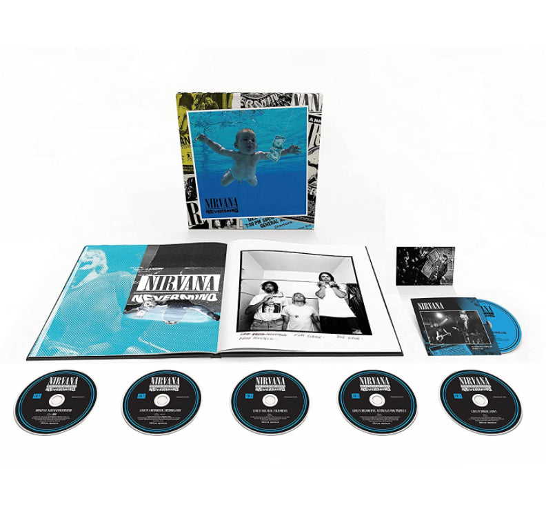 NIRVANA - NEVERMIND : 30th ANNIVERSARY BOX SET. 5 CDs  plus Blu Ray