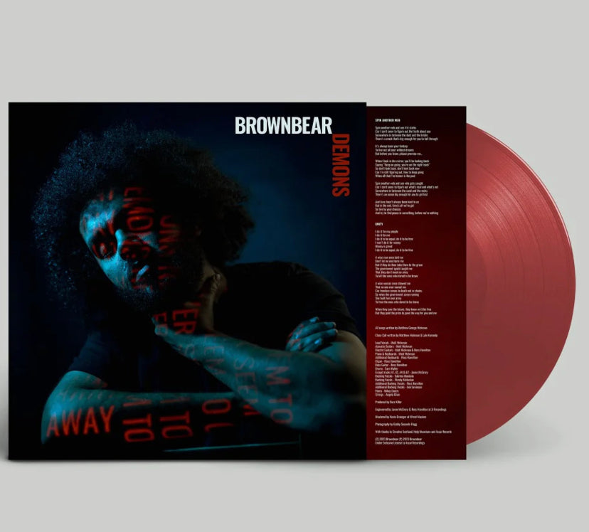 BROWNBEAR - DEMONS (2023) NEW RED VINYL LP ALBUM