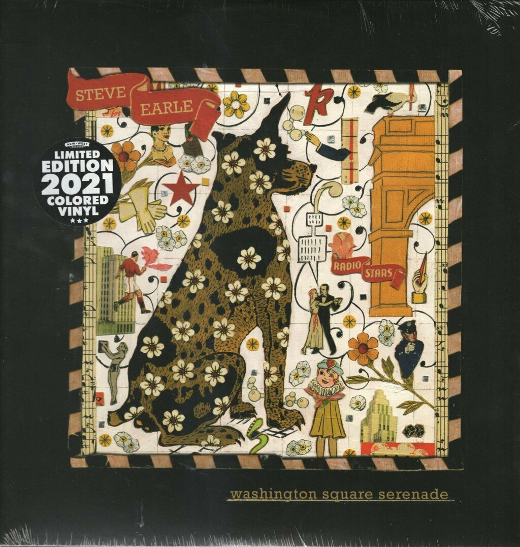 STEVE EARLE - Washington Square Serenade (2021) New Sealed Reissued Vinyl LP