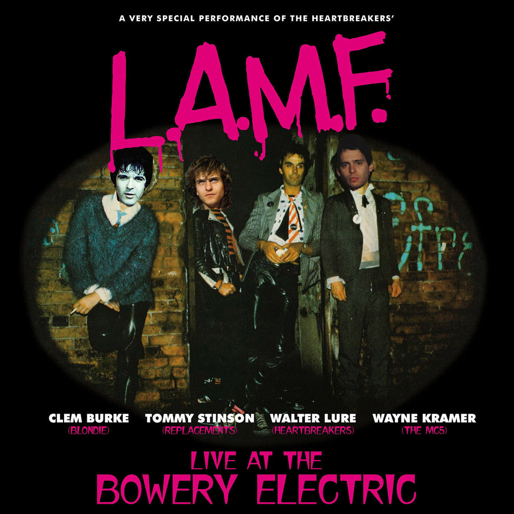 LURE BURKE STINSON & KRAMER - L.A.M.F. Live at the Bowery (2021) NEW VINYL LP
