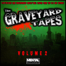 Load image into Gallery viewer, GRAVEYARD TAPES - VOL 2 (2019) NEW GREEN VINYL LP - 11 PSYCHOBILLY/PUNK TRAX
